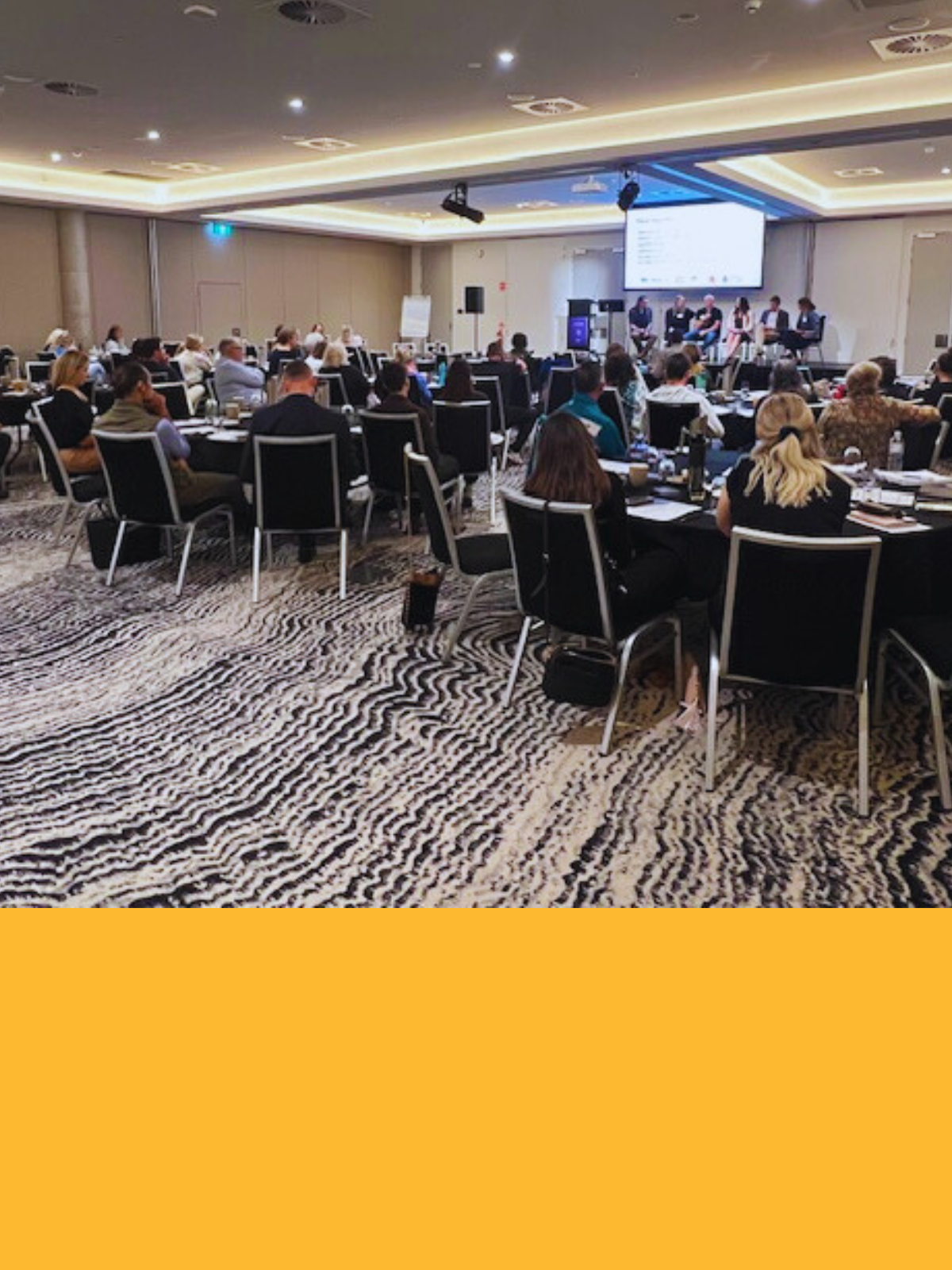 Local stakeholders at a collaborative housing and mental health forum